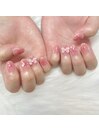 チークネイル ¥8000＋追加
