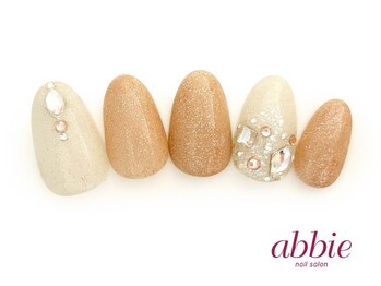 アビー 目白店(abbie)/ビジューネイル　￥11759
