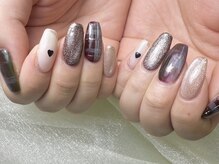 サロンレム(salon Rem.)/パラジェル チェック柄