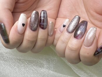 サロンレム(salon Rem.)/パラジェル チェック柄