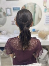 エムアイ 六本木(Mi)/ポニーテールヘア