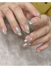 ユヌネイル(une nail)/ガラスフレンチ
