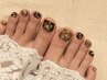 【foot nail】10本choice design ¥10,000
