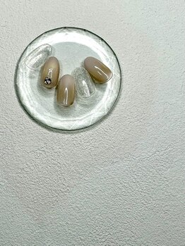 アシュリー(Ashley)/2月ジェル定額アートコース¥4500