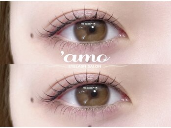 アモ アイラッシュ('amo eyelash)の写真/《大人女性に選ばれる理由がここに》さりげない上品なまつ毛で目元を美しく仕上げ、垢抜け顔へ導きます。