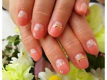 プルミエ ネイル(Premier Nail)/ガーリー☆ストレートフレンチ
