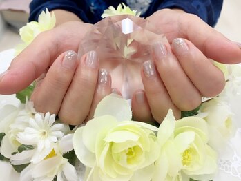 プルミエ ネイル(Premier Nail)/定額デザイン★シアーグレー