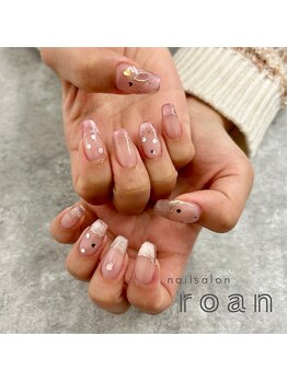 ロアンネイル(roan nail)/マグネットフレンチ