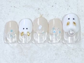 ネイルビート(NAIL BEAT)/うさぎ ニュアンス