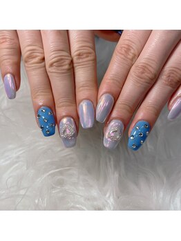 バブラブ/オーロラネイル