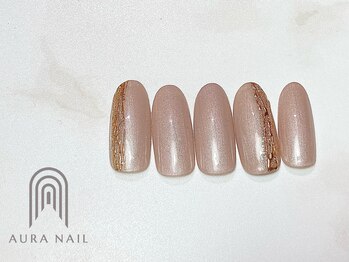 オーラ レアレア市川店内(AURA)/パールの光沢で高見え！