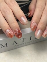 ウギ 北浜店(Ugi.)/秋冬キュートなリボンネイル