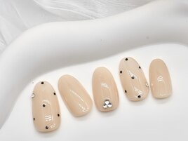 ドットシンプルネイル¥7800