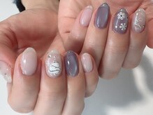 豊富なデザインから自分らしく自由に組合せOKな珍しいサロン☆