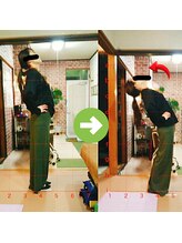 サプライズ整体院/30代ママさんの腰痛初回結果