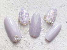 エムネイル(M nail)/2月3月　定額デザイン