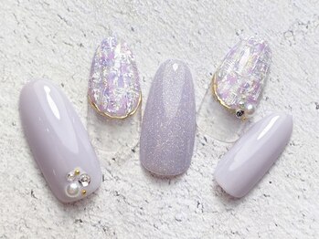エムネイル(M nail)/2月3月 定額デザイン