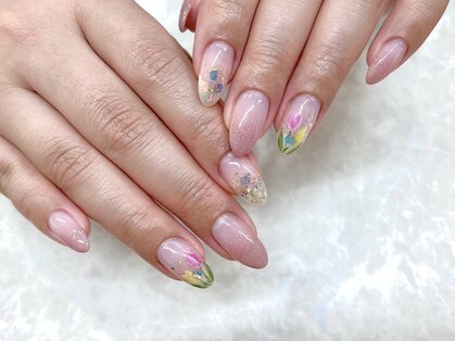 アプリコットネイル(apricot nail)の写真