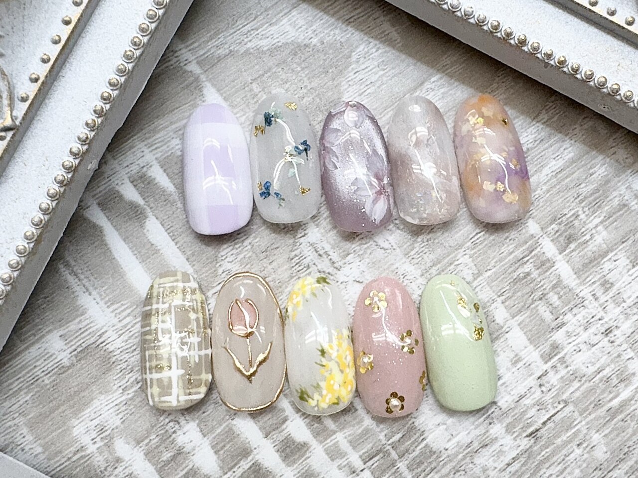 【春キャン】アートジェルネイル特集◆￥7800〜　