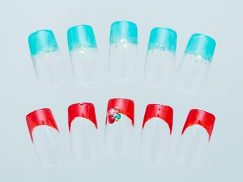 ルアン 元住吉店(Ruang)/オーロラハーフフレンチ