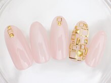 ネイルサロン あかねいろ/春夏　パーツ　アートネイル