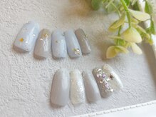 マニッシュ(Manish)/雪の結晶ネイル