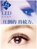 【フラットラッシュ180本】LEDエクステ オフ無料＆シャンプー付☆ 新規¥8982