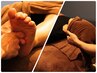 《睡眠時間80分◎》足つぼフットリフレ＋ドライヘッドスパ☆80分¥6500