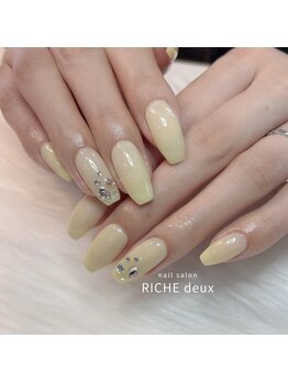 リッシュ ドゥ(RICHE deux)/春のパステルイエロー♪