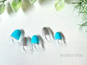 ラーシューシュ(la-chou-chou)/シンプルネイルコース　¥5500