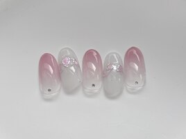 恵比寿　夏　シェルネイル