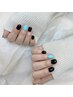 【Jr.特訓中！】　シンプルワンカラー♪　[Jr.ネイリスト施術]　¥2500