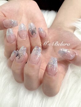 ラメグラデーション