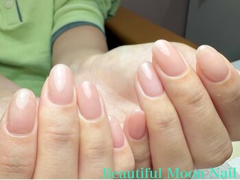 ビューティフルムーン ネイル 本厚木(Beautiful Moon Nail)/ナチュラルワンカラー