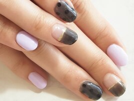 シアードット×ライトパープル