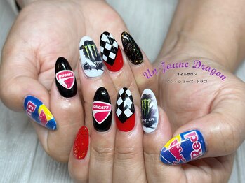 アン ジョーヌドラゴ/【自爪ネイル】アートネイル