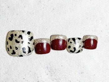 リーチェ ビューティアンドネイルサロン 大名店(Beauty&Nail Salon)/アニマル秋フット