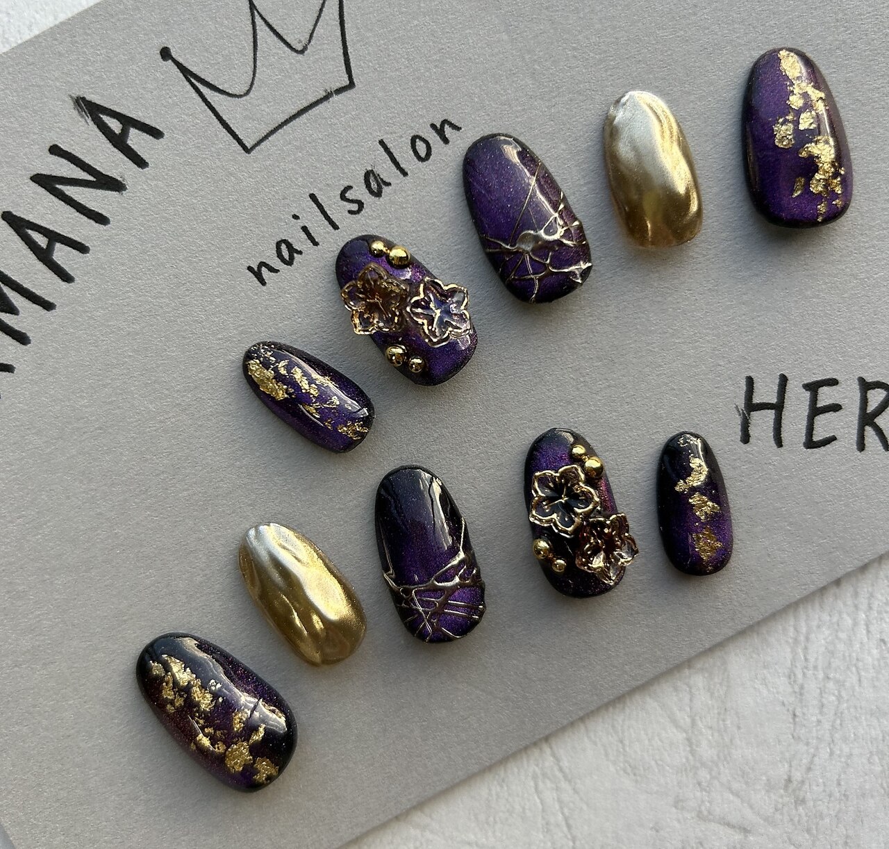 __ohana様ig 成人式ネイルチップ オーダーページ ネイルチップ 成人式ネイル/振袖ネイル (@pompomnail