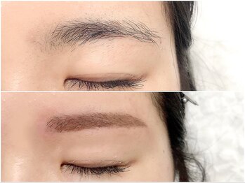 エルフ(elf)/【アイブロウ】Before→Afte