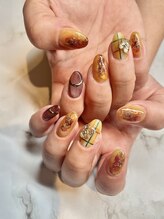 ビーメルシー 天満橋(bea.merci)/秋ネイル★ フィルインオフ