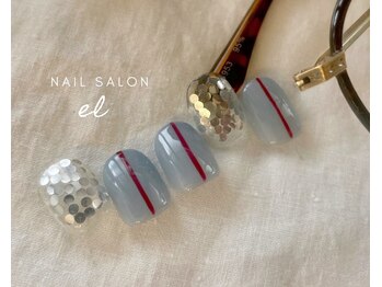 エル 北堀江 四ツ橋駅前店(el)の写真/こだわりニュアンスから綺麗めデザインまで叶う★安くても丁寧な施術で、キレイがずっと続くサロン♪