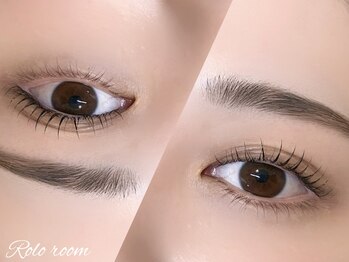ロロルーム(Rolo room)の写真/【プロが伝える"本当のまつ毛のケア"とは!?】束間まつげできゅるんとトレンドなちゅ盛れeyeに☆ミ