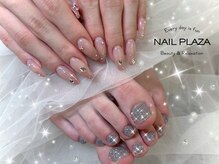 ネイルプラザ 河原町OPA店(NAIL PLAZA)/フラッシュキラキラネイル