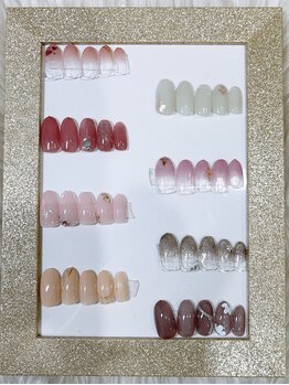 マヌスキュア/4月オフィスネイル