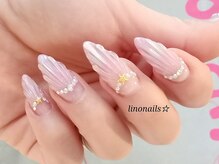 リノネイルズ(linonails)/☆マーメイドネイル☆
