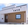 テテ ネイル(tete nail)ロゴ