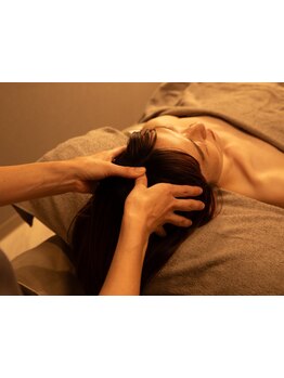 ヘッドスパで癒されたい