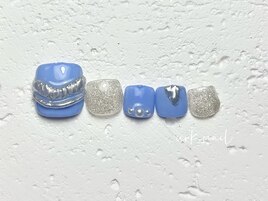 フット　ミラーアート