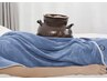 顔・ヘッドケア＋腕ケア＋漢方お腹超大温吸い玉＋足漢方セラピー　80分¥8800