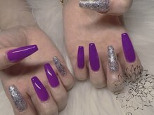 ブラン(Blanc)/パープルネイル